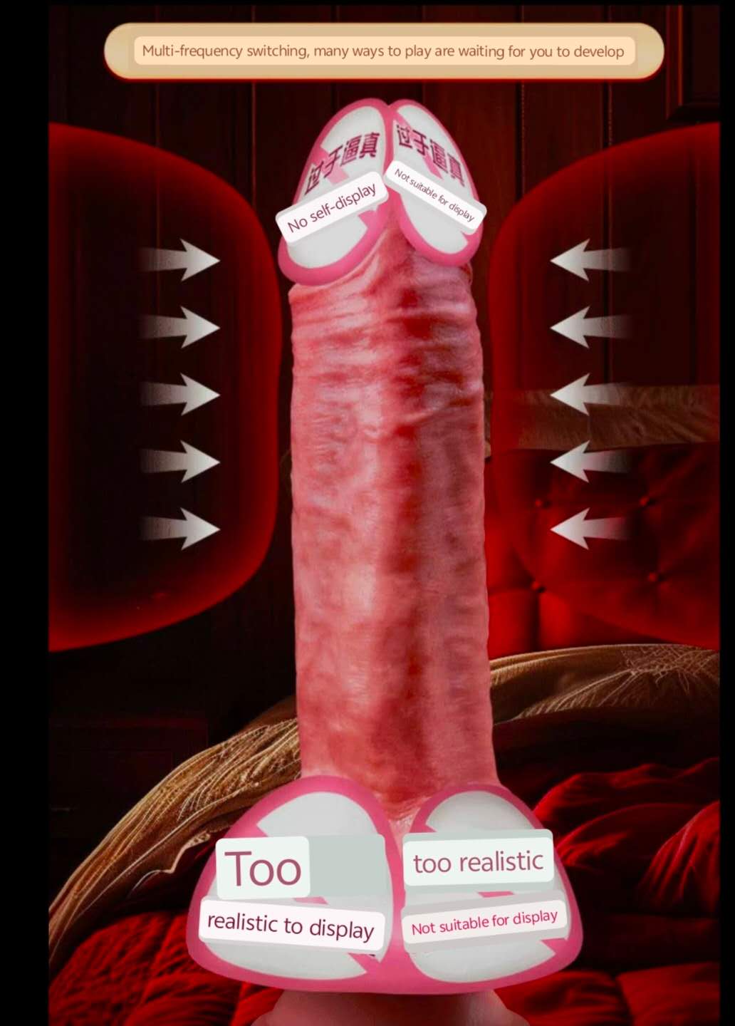 Soft Long Realistic Big Dildo