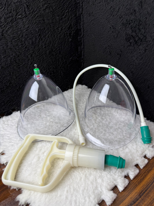 Electric breast massager
